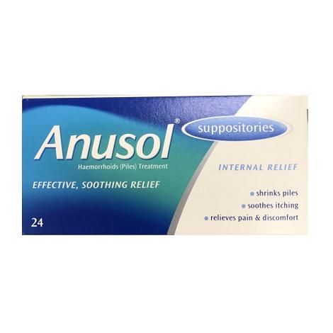 Anusol Suppositories 24pack