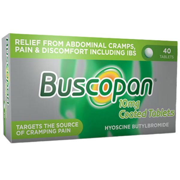 Buscopan 10mg Coated Tablets 40pc