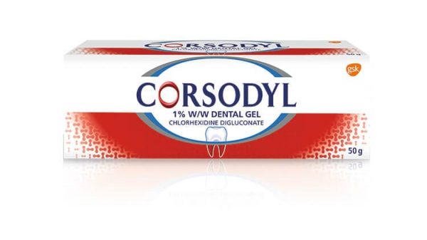 CORSODYL 1% DENTAL GEL 50g
