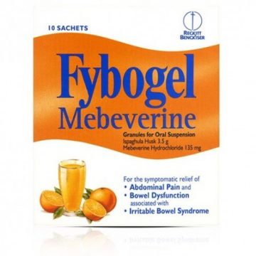 Fybogel Mebeverine Granules For Oral Suspension 10 Sachets