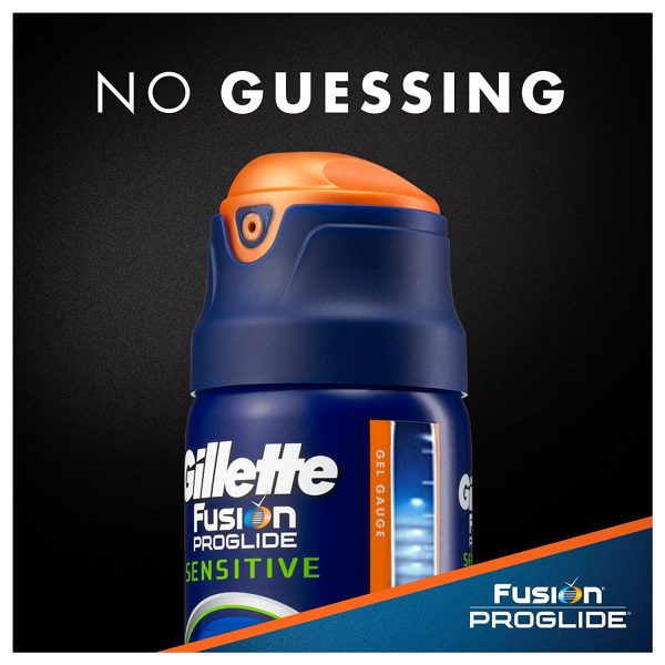 Gillette Fusion ProGlide Sensitive 2in1 Cool and Fresh Shaving Gel 170ml2