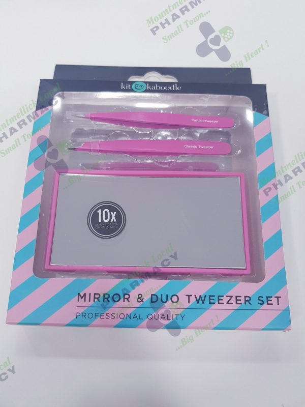 Kit Kaboodle 2 Pack Tweezer Mirror Set scaled