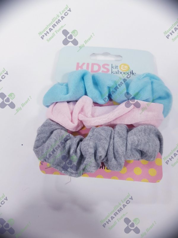 Kit kaboodle 3 pack hair scrunchies scaled