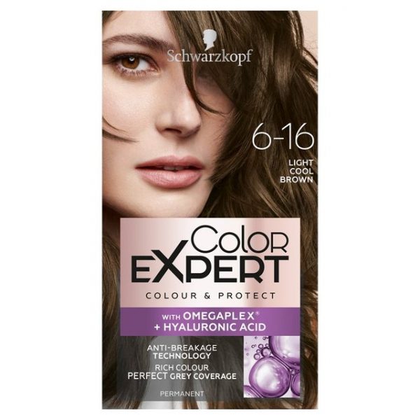 Schwarzkopf Expert Color 6.16 Light Cool Brown 1