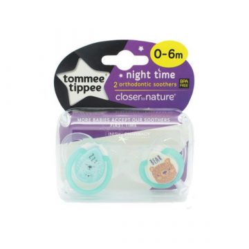 TOMMEE TIPEE 0-6M ORTHODONTIC NIGHT TIME