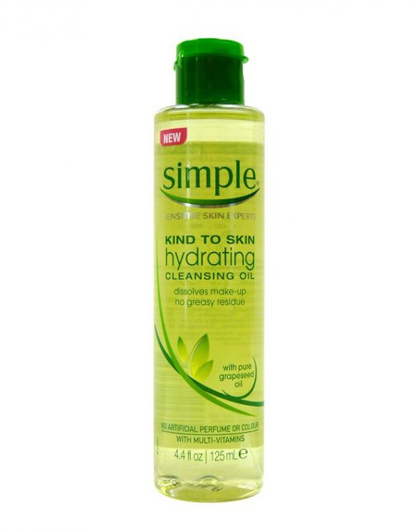 simple hydrating cleansing oil 125ml new 1