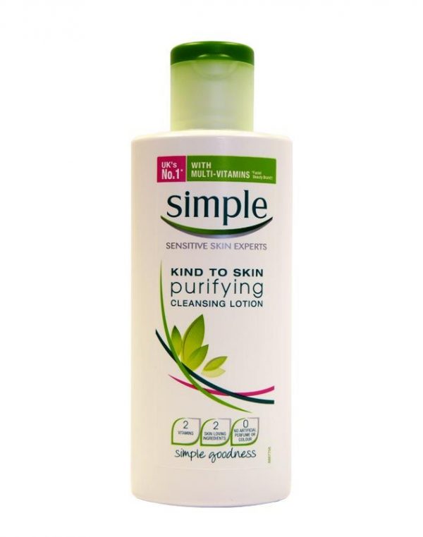 simple purifying cleansing lotion 200ml