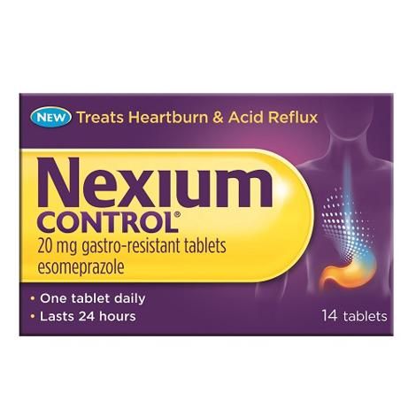 Nexium Control 20mg 14 Tablets