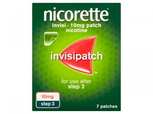 Nicorette Invisi Patch 10mg/16hours 7 Patches