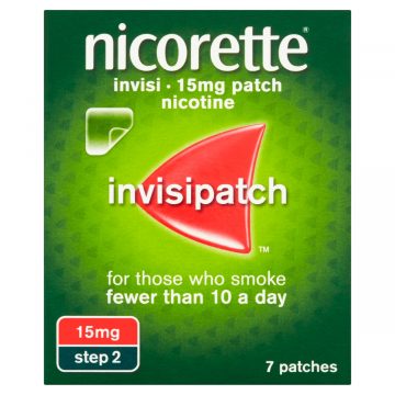 Nicorette Invisi Patch 15mg/16hours 7 Patches