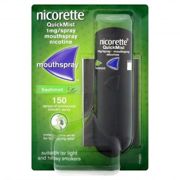 Nicorette Quickmist Freshmint 1mg/Spray 150 Doses