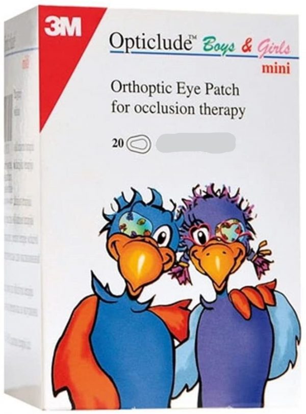 OPTICLUDE EYE PATCHES JUNIOR 6.3X4.7CM 20 Patches