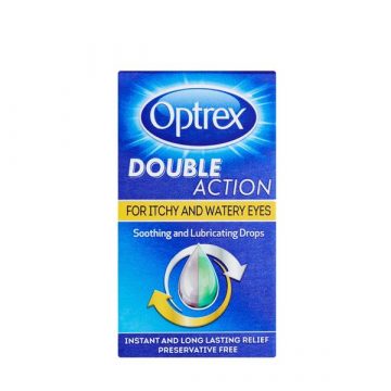 Optrex Double Action Eye Drops Itchy Eyes 10ml