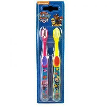 Paw Patrol Toothbrushes 3+ Years Yellow / Red Nickelodeon 