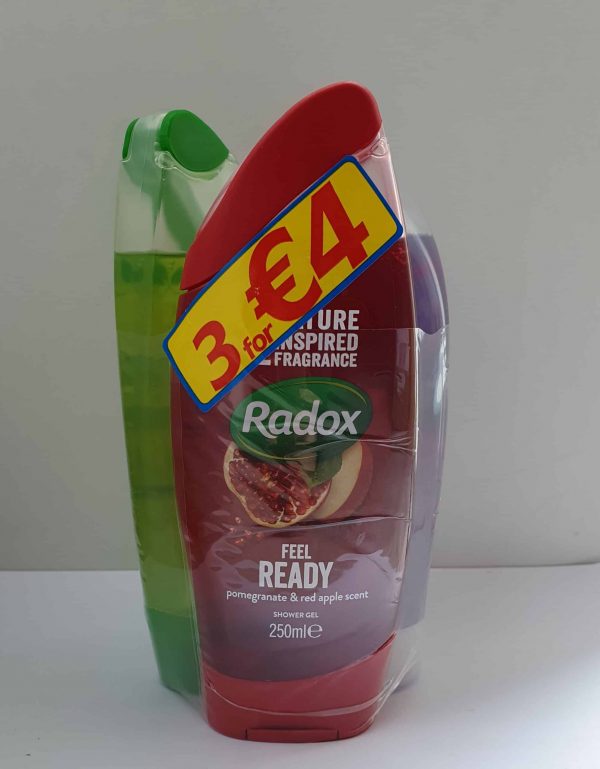 Radox Ladies Shower Gel Triple Pack 3X 250ml