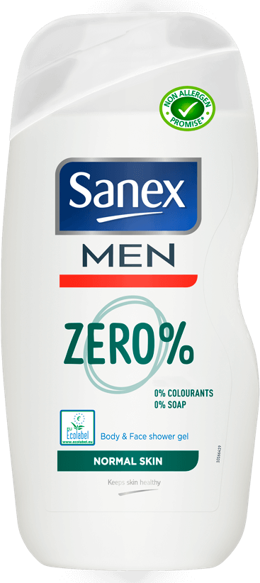 Sanex Zero% Sensitive Skin Shower Gel 500ml