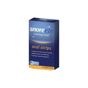 Snoreeze Snoring Relief 14 Oral Strips