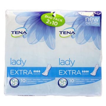 TENA LADY EXTRA DUO PACK 20S