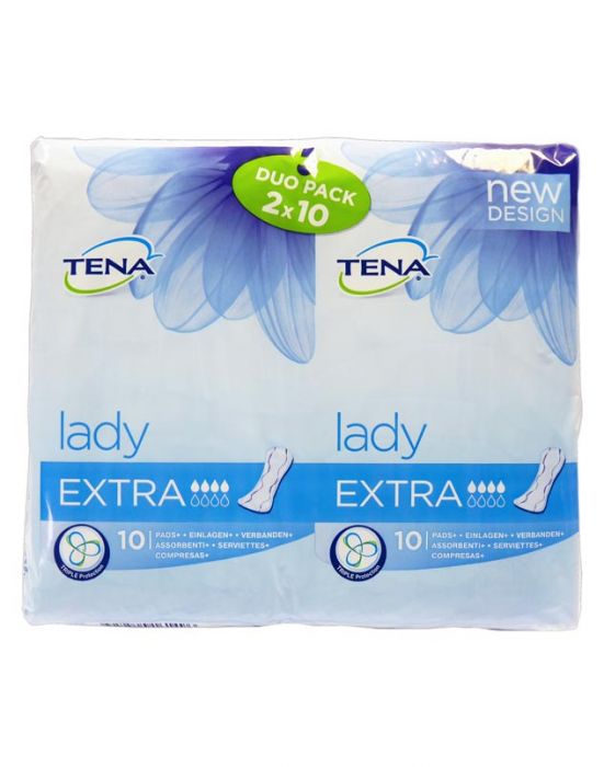 TENA LADY EXTRA DUO PACK 20S