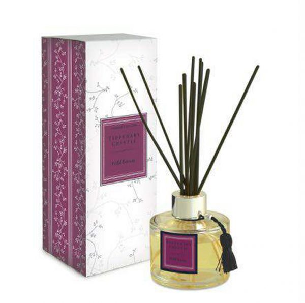 Tipperary Crystal Wild Berries Fragranced Diffuser Set