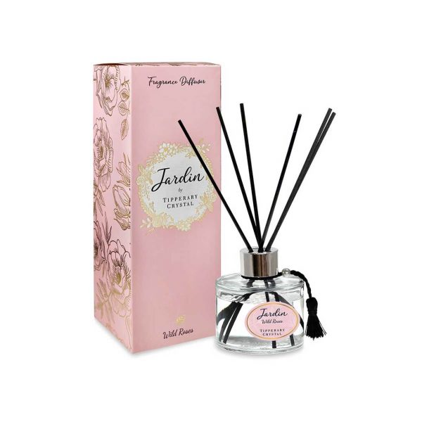 Tipperary Crystal Wild Roses Jardin Collection Diffuser