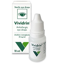 Vividrin 2% Eye Drops Solution 10ml