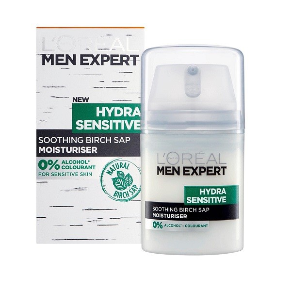 loreal men hydra sensitive moisturiser