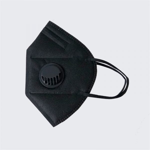 Black Cotton Pm 2 5 Filter N95 Pollution Face Mask
