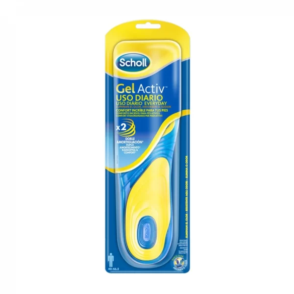 dr scholl gelactiv insoles daily use man 2x 40 46 5