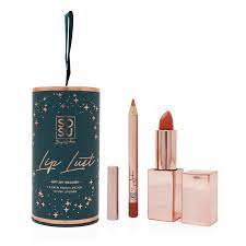 Sosu Lip Lust Gift Set Nude Lipstick And Lip Liner