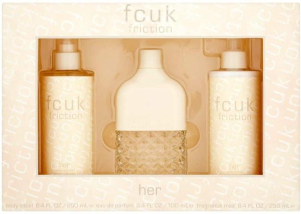 french connection fcuk friction for her gift set 100 ml