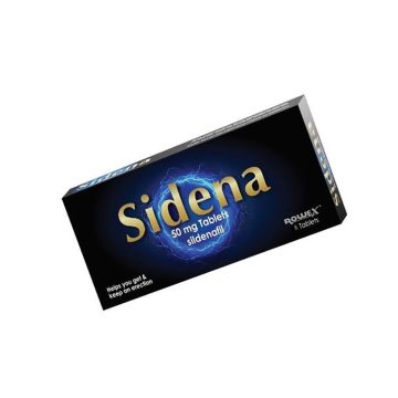 Sidena 50mg Sildenafil Tablets 8 Pack